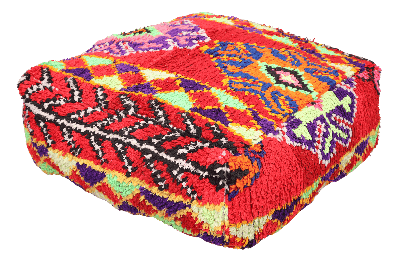 handmade moroccan poufs for home decor